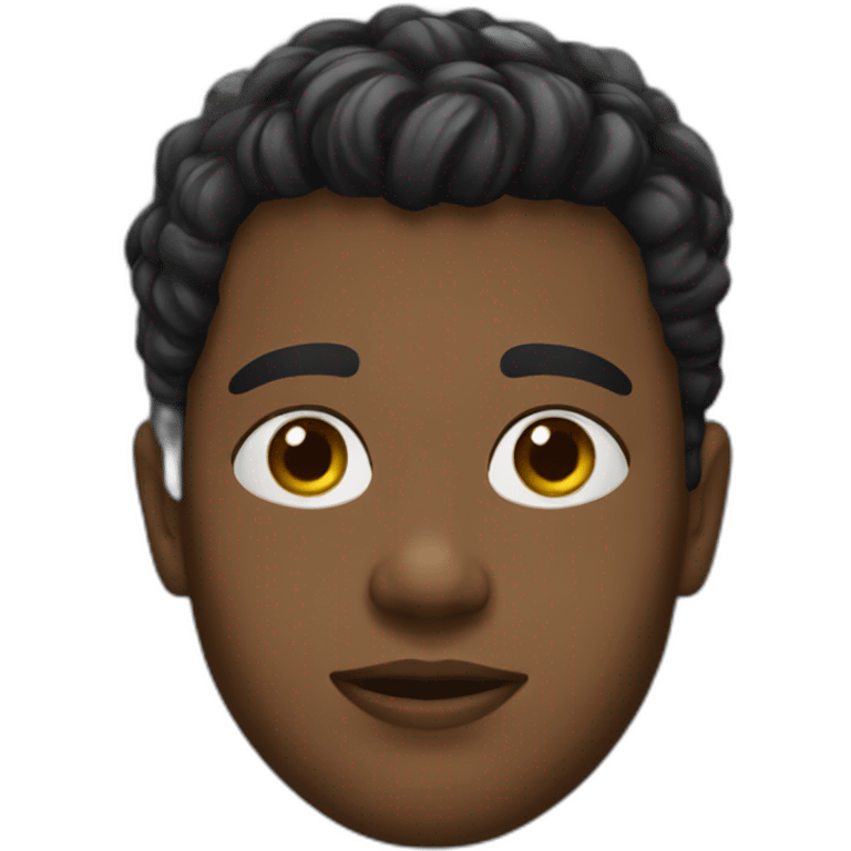 Jeune noir emoji