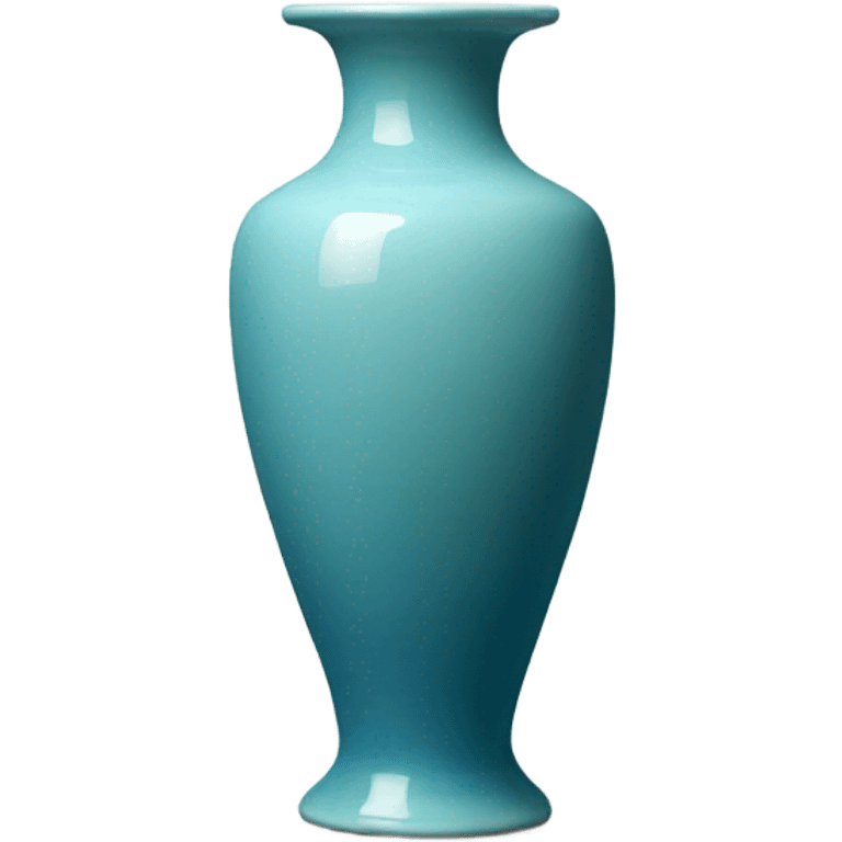 blue celadon ceramic vase emoji