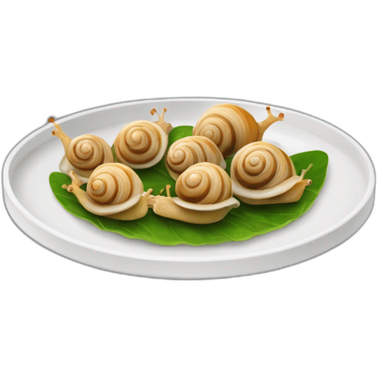 plate of snails emoji