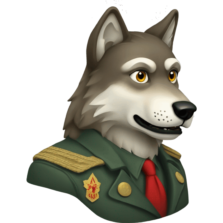 soviet wolf emoji