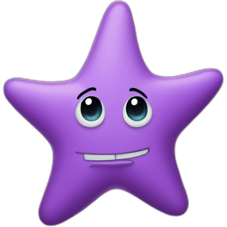 Patrick the star emoji