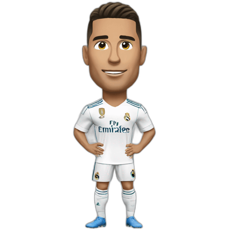 CR7 Real Madrid emoji