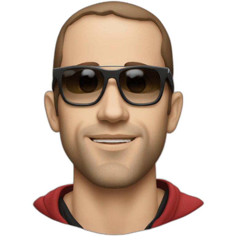 the french rapper Julien Schwarzer aka sch emoji