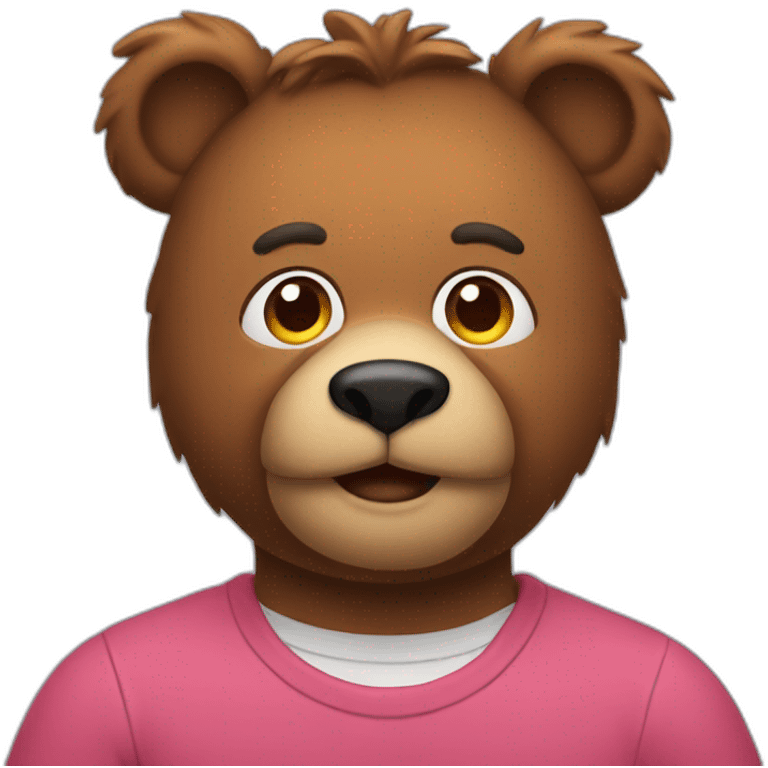 Gay daddy bear emoji