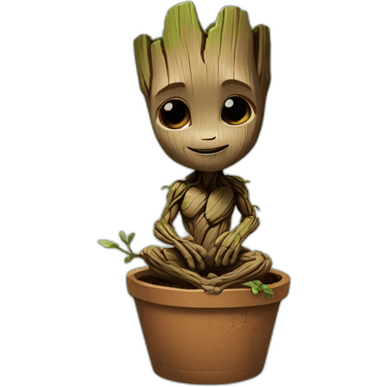 Baby groot emoji