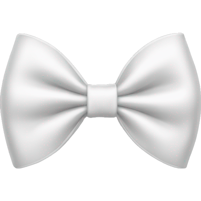 white bow emoji