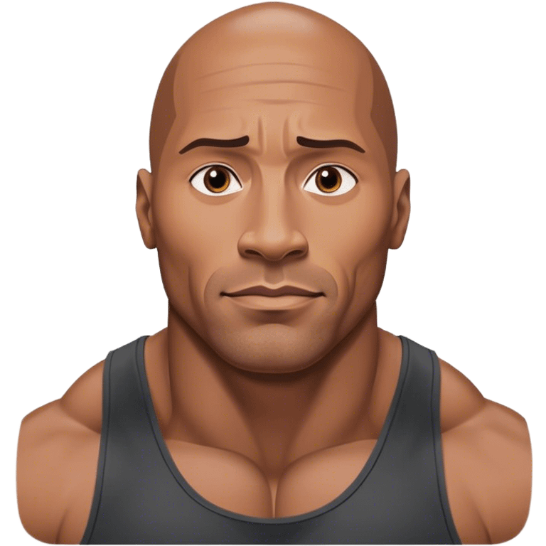 The Rock  emoji