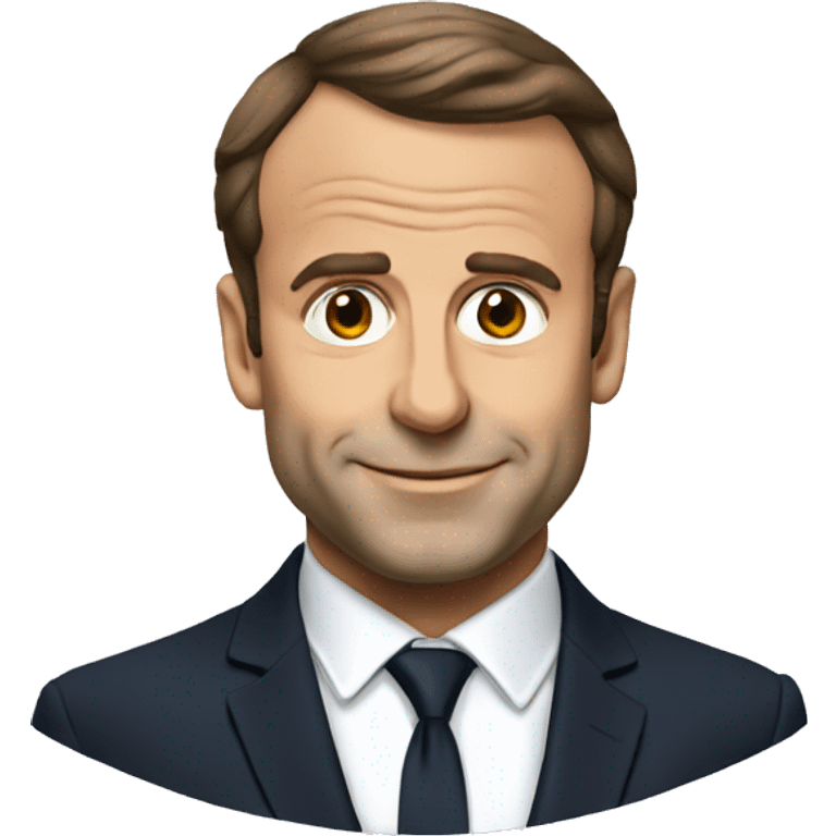 Emanuel Macron emoji