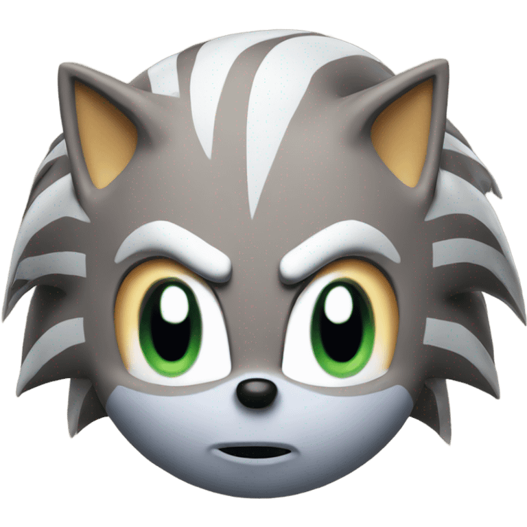 Sonic the hedgehog head emoji emoji