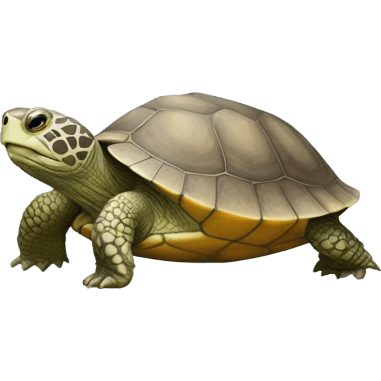 Diamondback terrapin turtle emoji