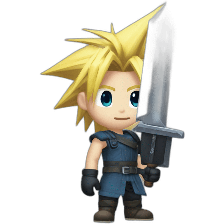 Cloud Strife FF7 emoji