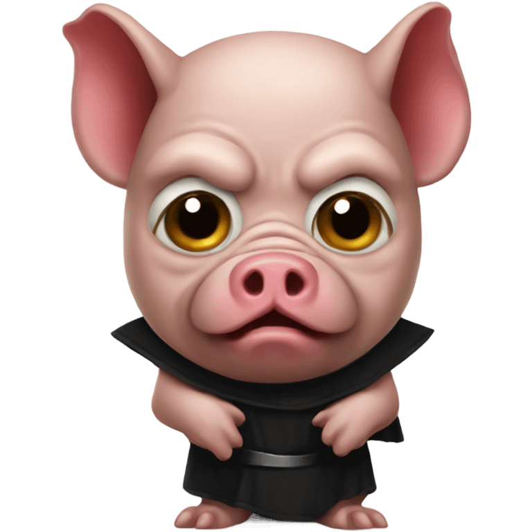 Sith pig emoji