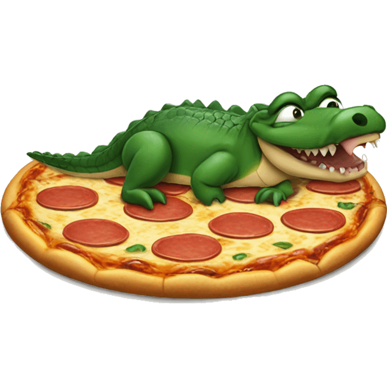 alligator loki eat pizza emoji