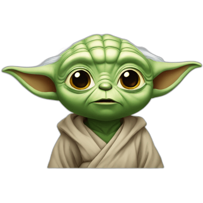 yoda asking question emoji