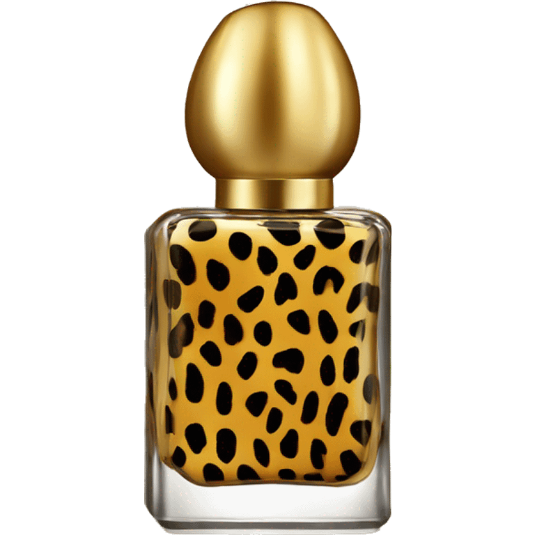 cheetah print perfume bottle emoji