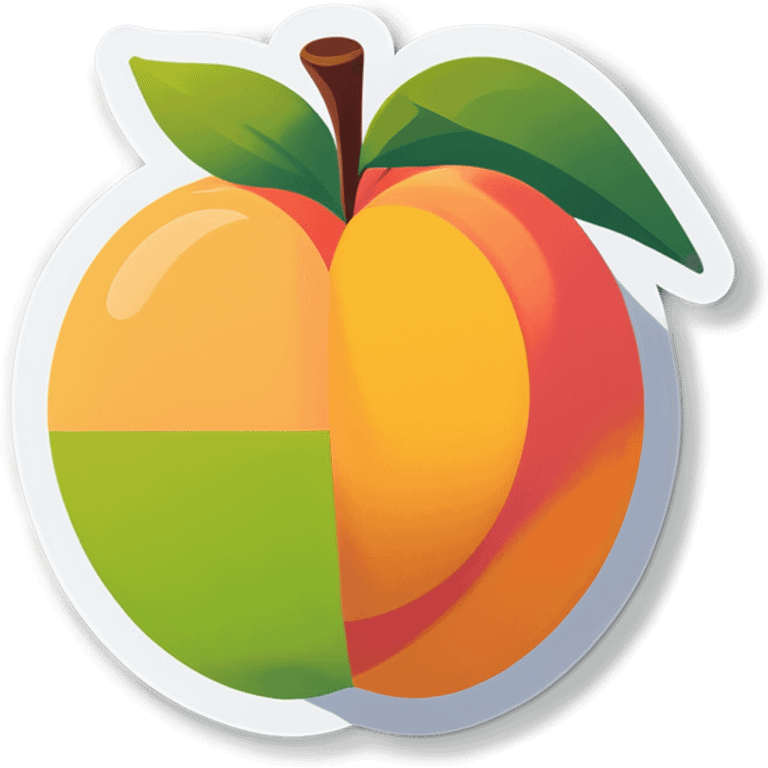 Peach emoji