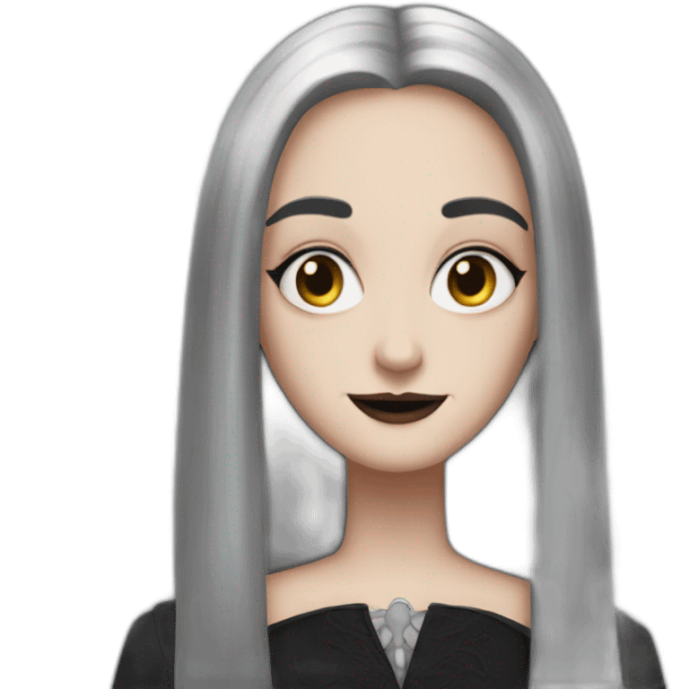 Thing mercoledi addams emoji