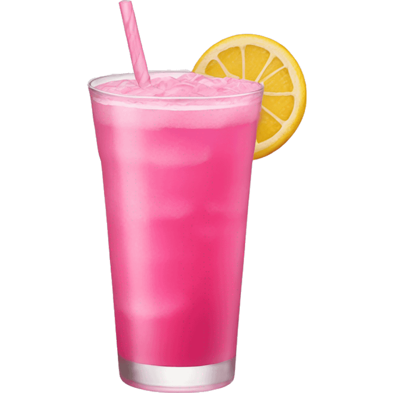 Pink drink emoji