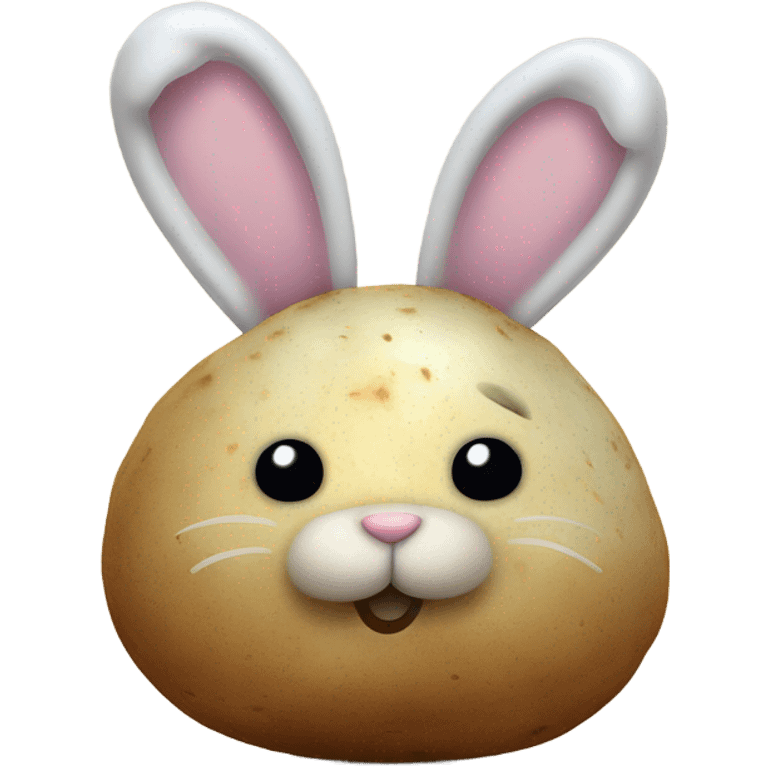 Rabbit potato emoji