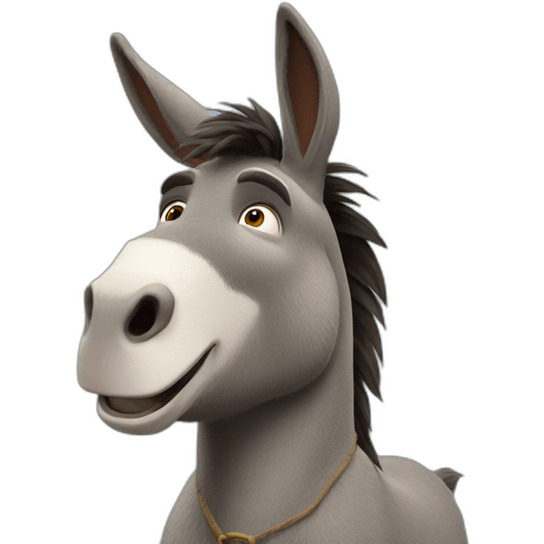 Donkey from shrek emoji