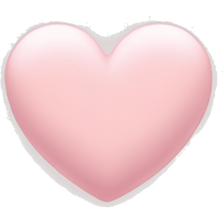 Pale pink heart with stars emoji