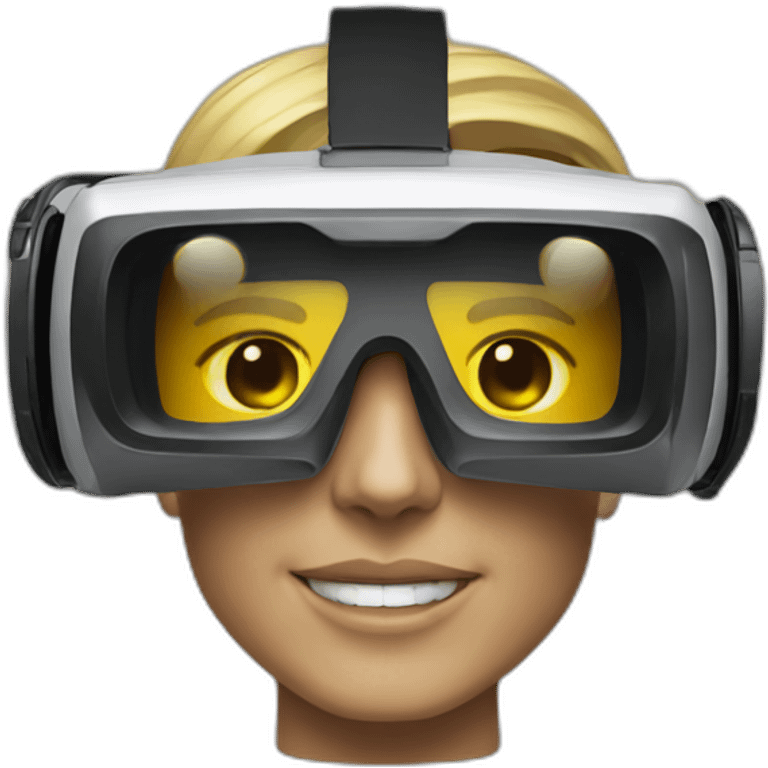 virtual reality headset emoji