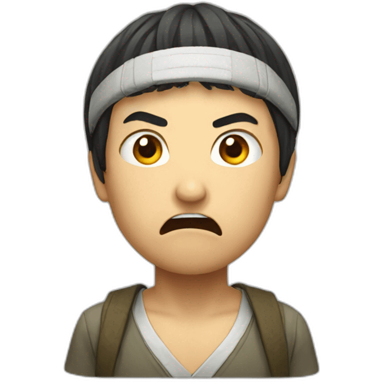 Japanese angry emoji