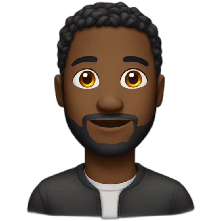 black-man-designer emoji