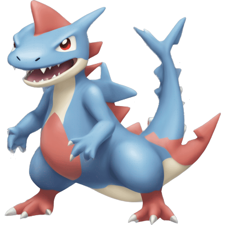 Latios-Sharpedo-Charmeleon-Gible-Gabite-Larvitar-Fakémon-Fusion Full Body emoji