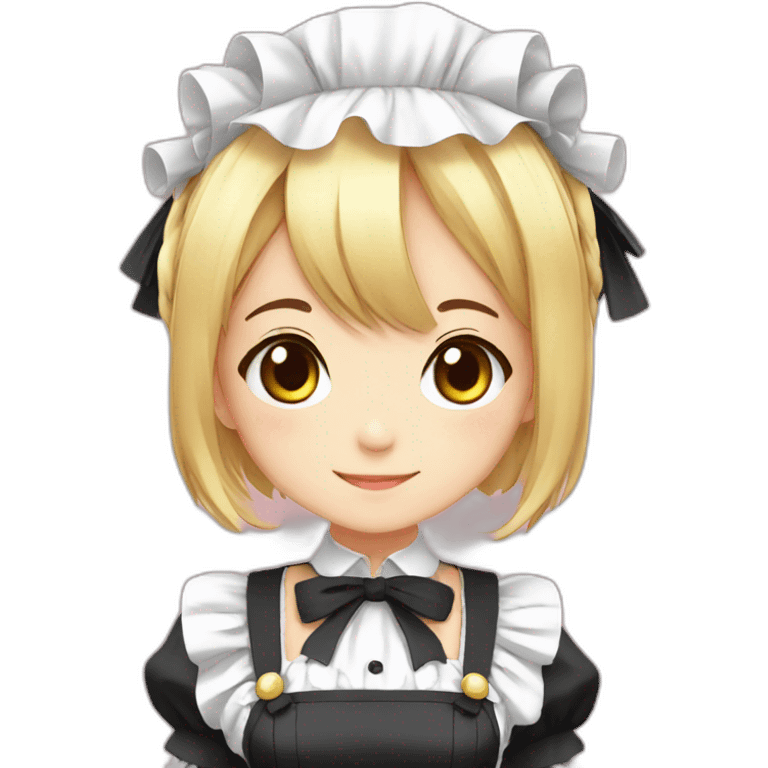 cute-anime-maid emoji