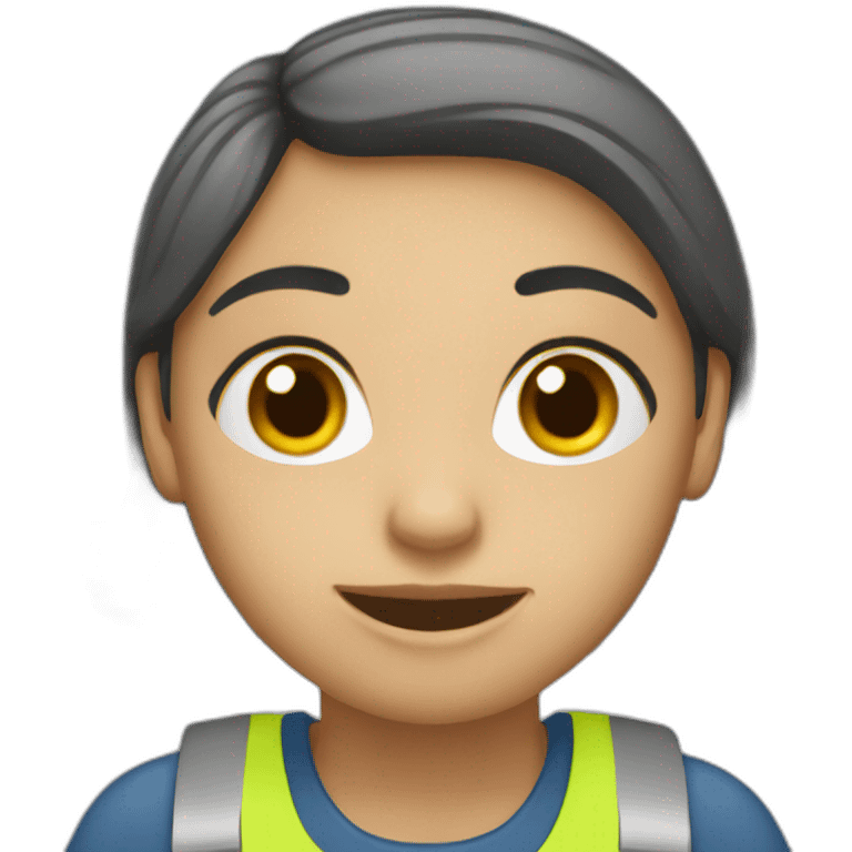 three female worker  emoji