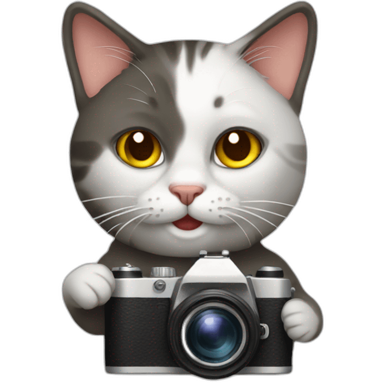 Cat photographer emoji