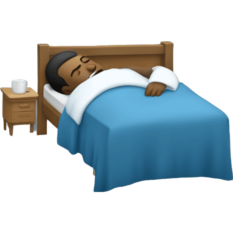 Teacher sleeping in a snowstorm emoji