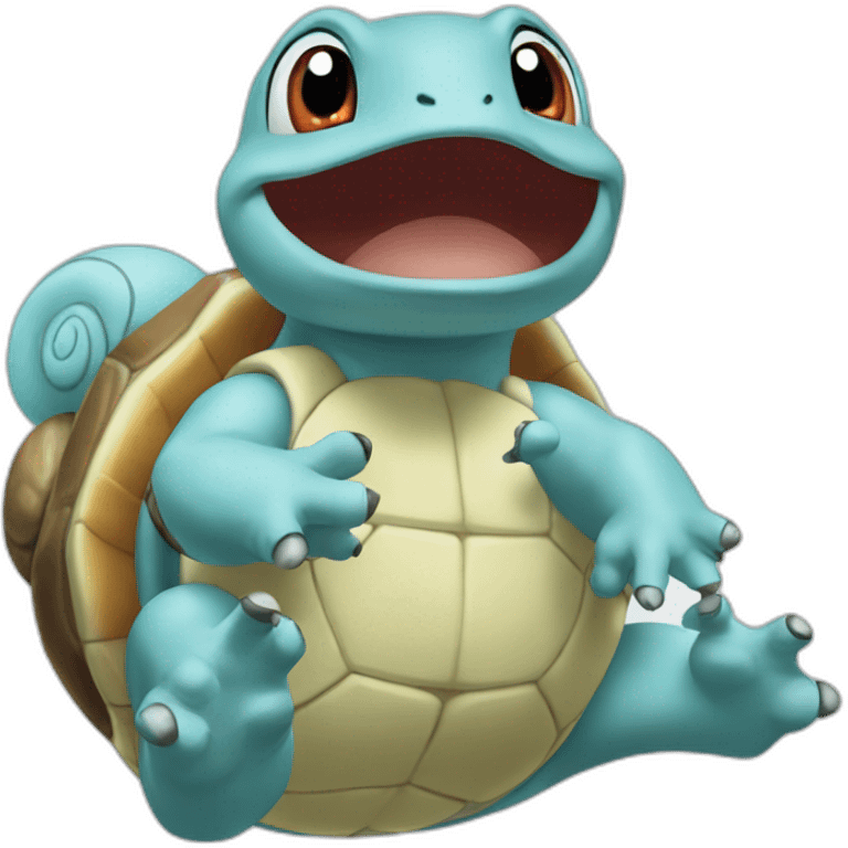 Squirtle honkin emoji