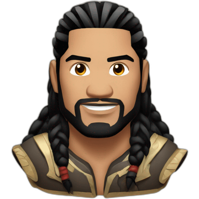 The tribal chief Roman reigns emoji