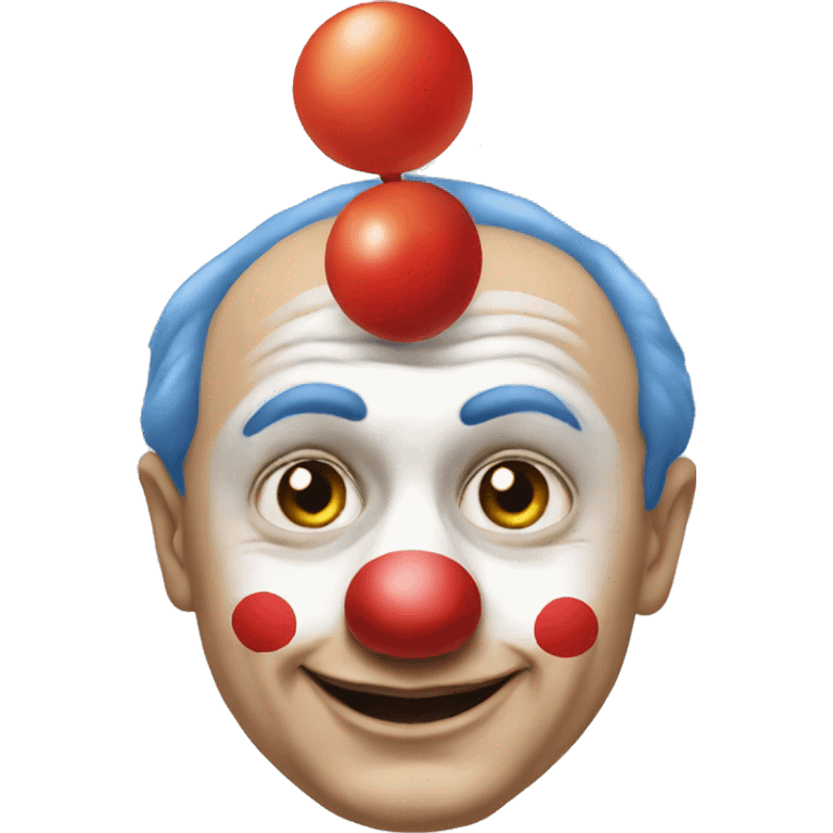 Putin as a clown emoji