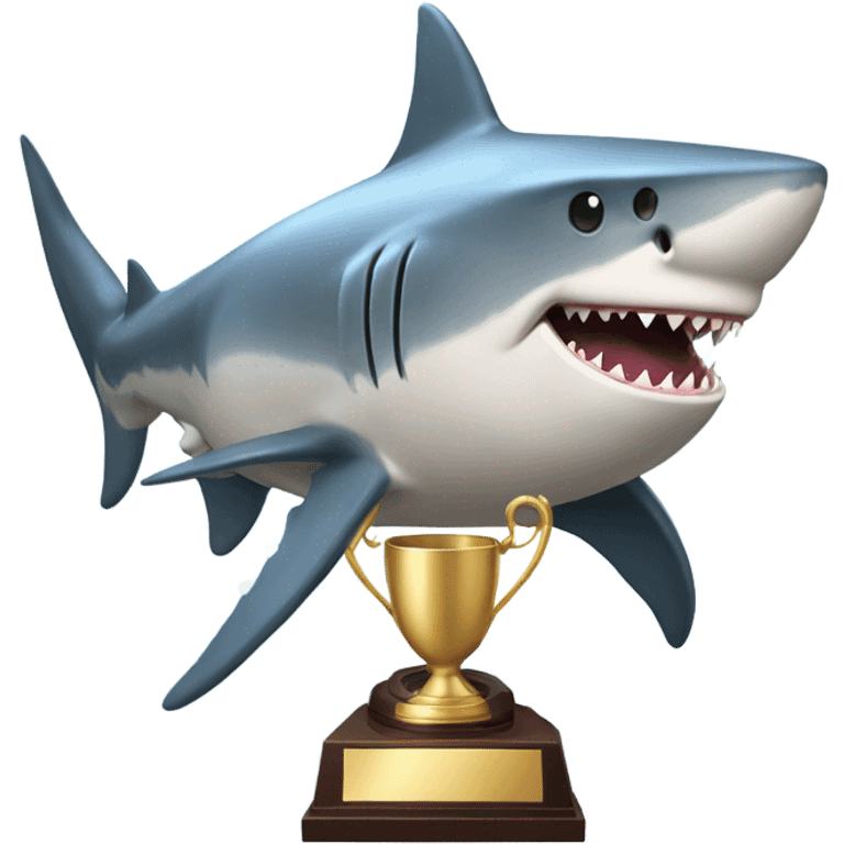 shark with troph emoji