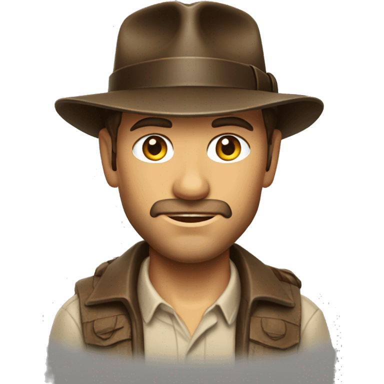 Indiana jones futurista emoji