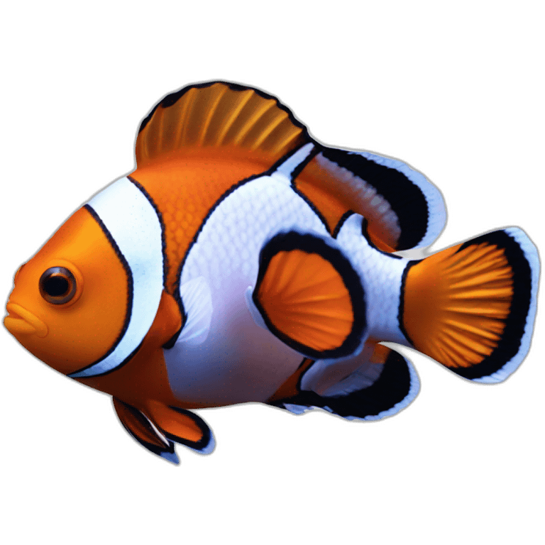 Clown fish emoji