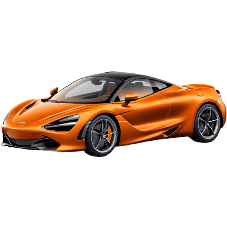 McLaren 720S - McLaren (Model Year: 2021) (Iconic colour: Orange) emoji