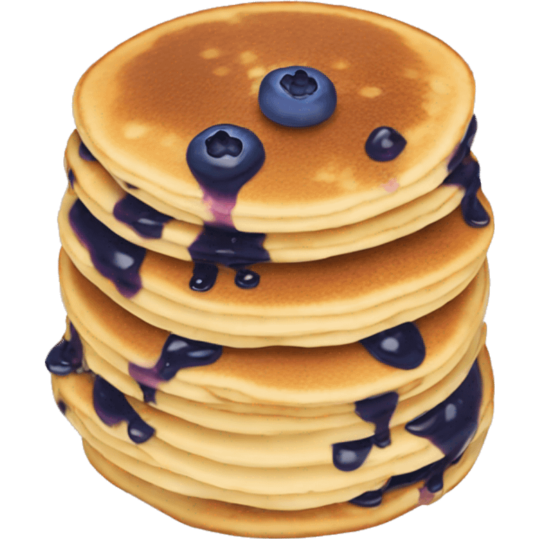 Blueberry Pancakes emoji