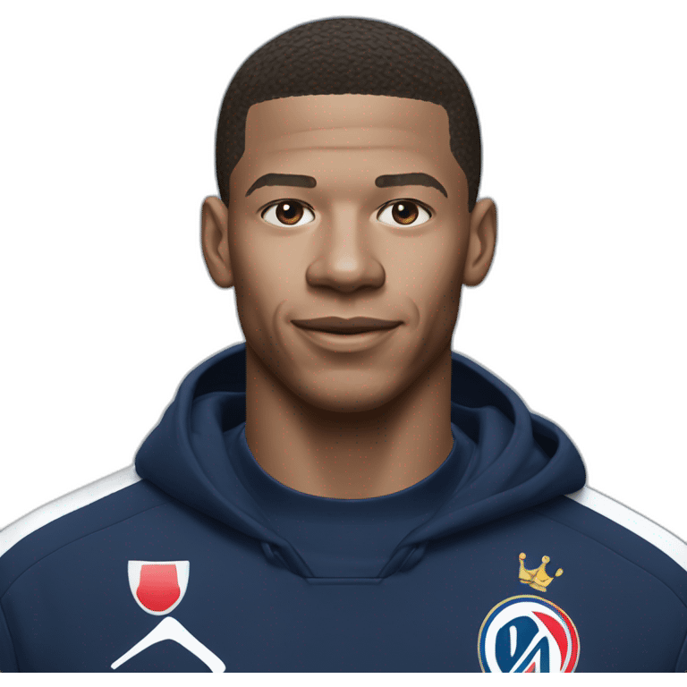 Charles avec Mbappé emoji