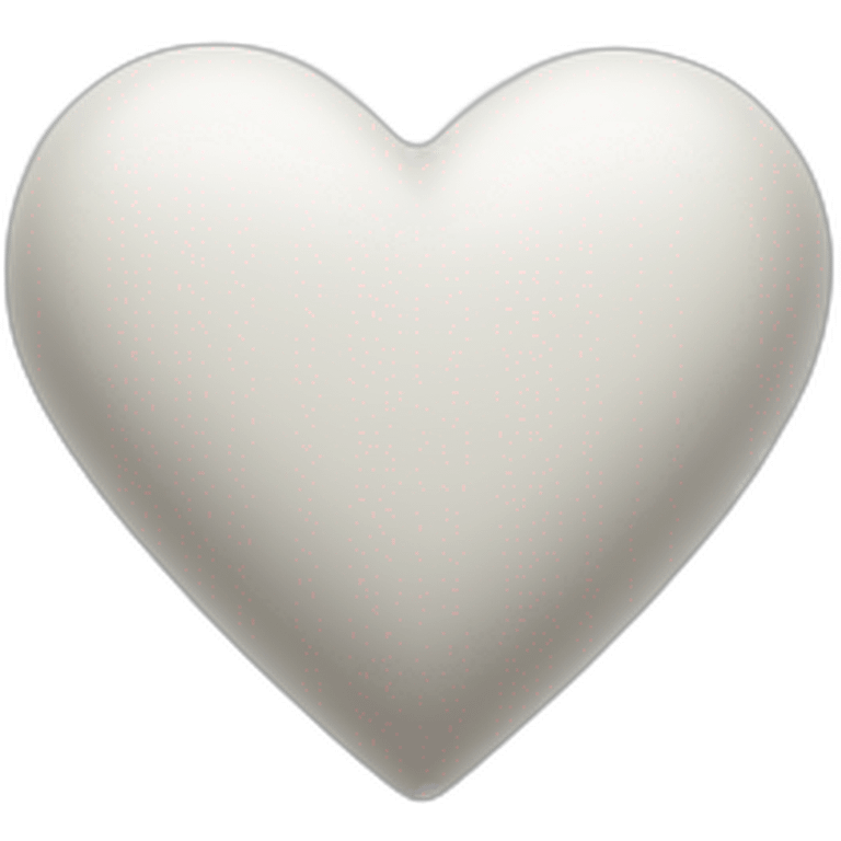  white heart  emoji