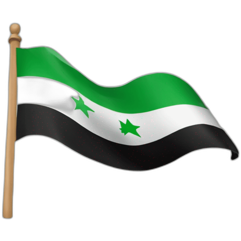 Free syrian flag emoji