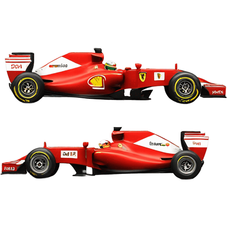 Ferrari f1 car emoji