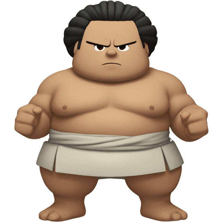 Sumo wrestler emoji