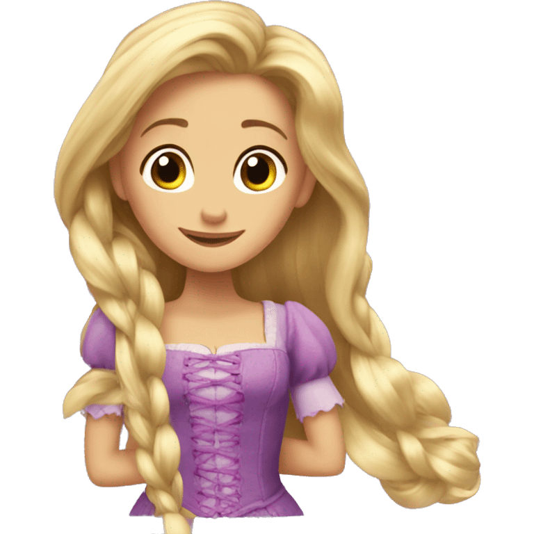 rapunzel emoji