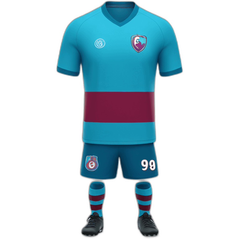 Trabzonspor football club uniform emoji