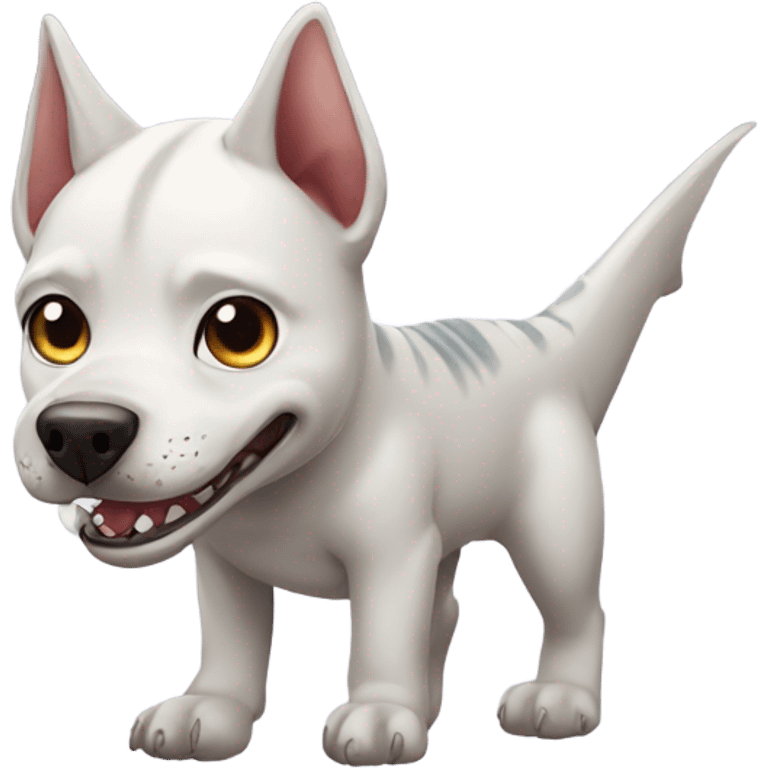 Shark dog hybrid emoji