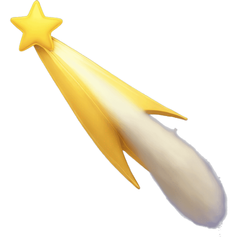 Shooting star emoji